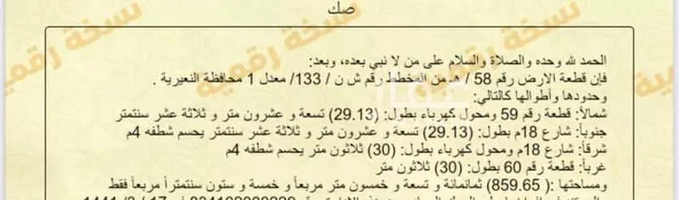 Land for Sale in Nairyah Al Khalij صورة 2
