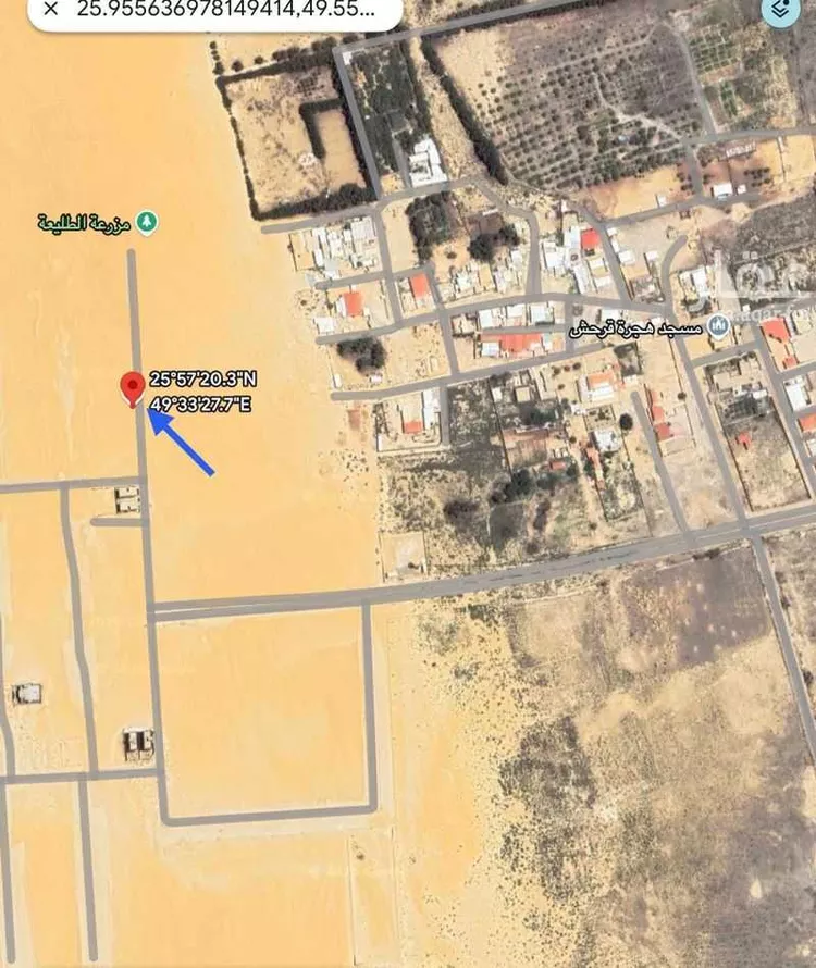 أرض للبيع في حي قرحش, مدينة بقيق, المنطقة الشرقية صورة 2