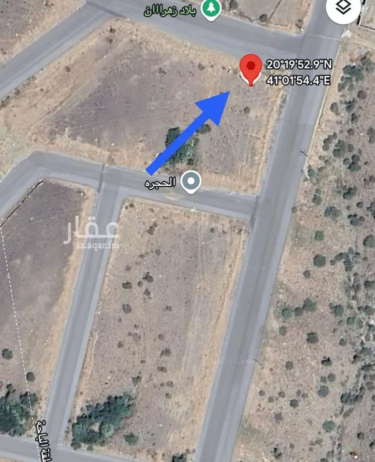 أرض للبيع في حي ابوالغشوه, مدينة ابوالغشوه, منطقة الباحة