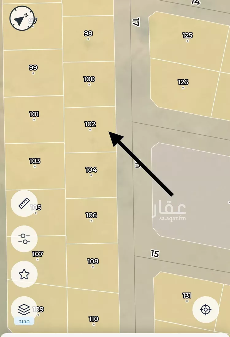 أرض للبيع في حي الريان, مدينة بقيق, المنطقة الشرقية صورة 2