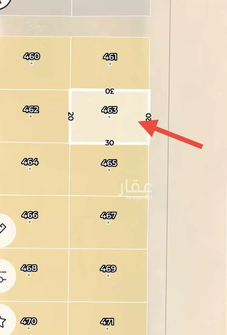 أرض للبيع في حي قرحش, مدينة بقيق, المنطقة الشرقية صورة 2