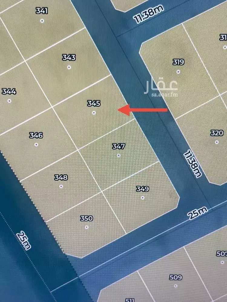 أرض للبيع في شارع عبدالرحمن الامام, حي حي الفردوس - عين دار القديمة, مدينة بقيق, المنطقة الشرقية صورة 2
