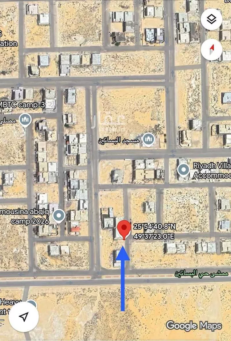 أرض للبيع في شارع حي ج13 64, حي البساتين - بقيق, مدينة بقيق, المنطقة الشرقية