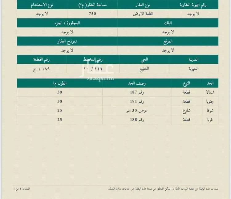 Building for Sale in Nairyah Al Khalij