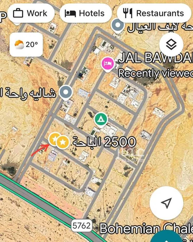 أرض للبيع في شارع الباحة, حي الوادي, مدينة امارة منطقة الرياض - الجبيله, منطقة الرياض صورة 4