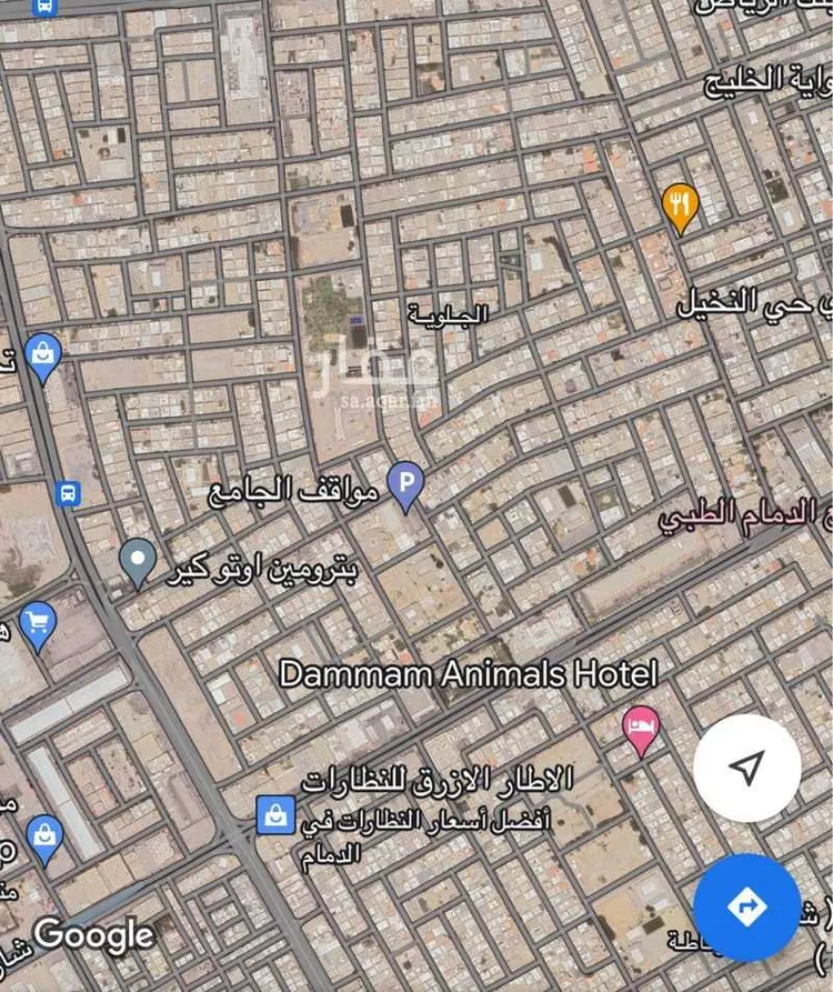 أرض للبيع في حي الجلوية, مدينة الدمام, المنطقة الشرقية