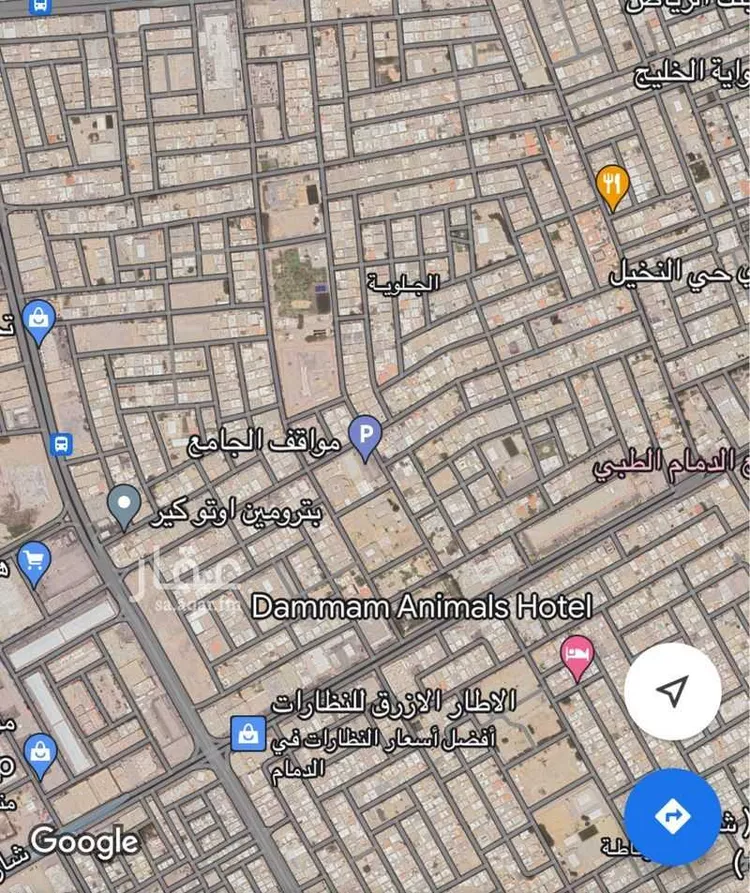 أرض للبيع في شارع 21أ, حي الجلوية, مدينة الدمام, المنطقة الشرقية
