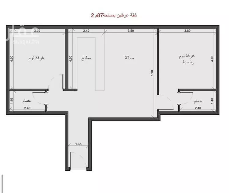 شقة للبيع في شارع محمد بن موسي المكي, حي عين الخيف, مدينة المدينة المنورة, منطقة المدينة المنورة صورة 2