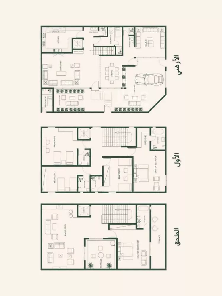 فيلا للبيع في شارع رقم 464, حي النرجس, مدينة الرياض, منطقة الرياض صورة 2