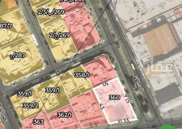 أرض للبيع في شارع ابي سفيان بن حرب, حي النزهة, مدينة الرياض, منطقة الرياض صورة 2
