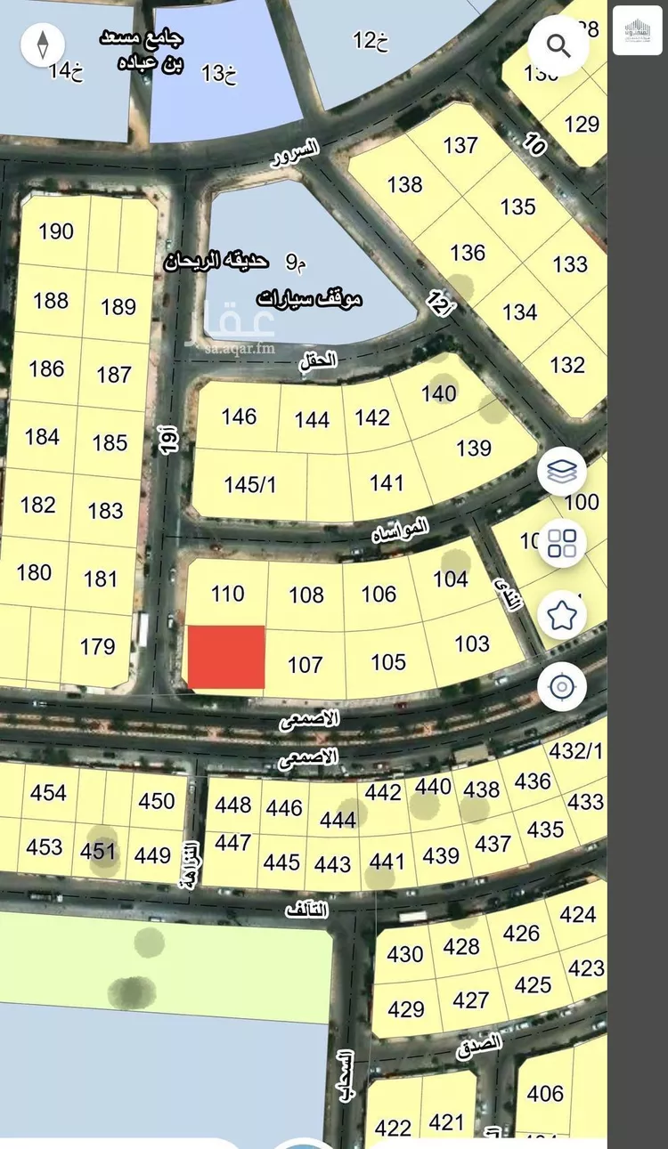 أرض للبيع في شارع الاصمعي, حي الجامعة, مدينة الظهران, المنطقة الشرقية صورة 2