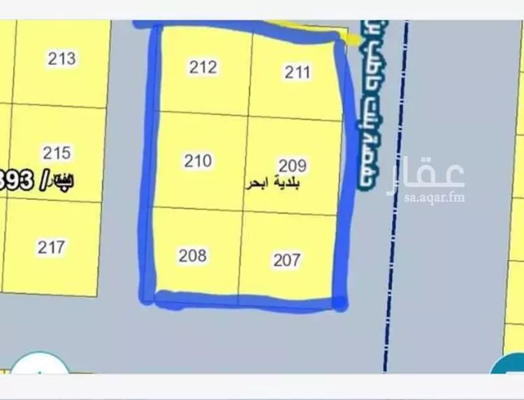 أرض للبيع في شارع حفصة بنت حاطب بن عمرو, حي الفنار, مدينة جدة, منطقة مكة المكرمة