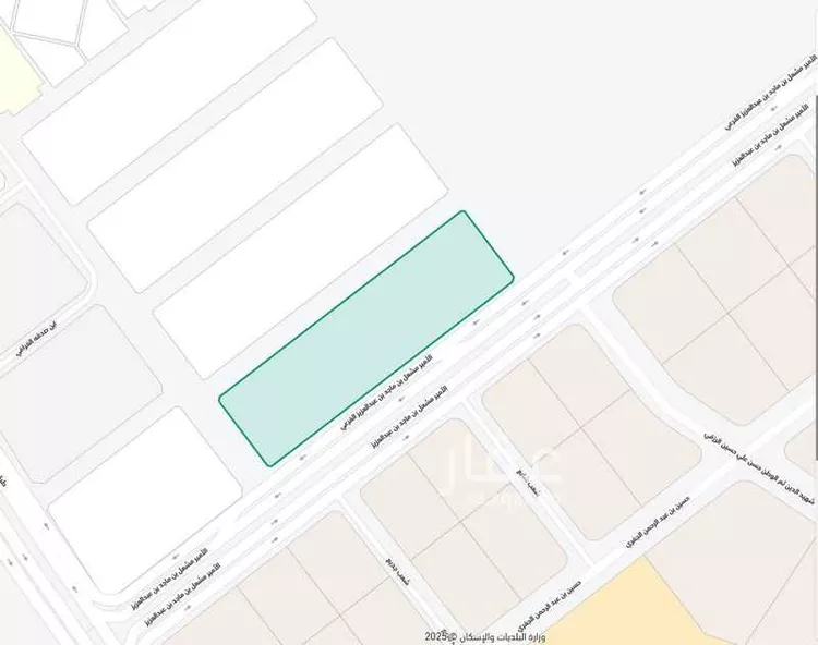 أرض للبيع في شارع شارع الامير مشعل بن ماجد, حي الأمواج, مدينة جدة, منطقة مكة المكرمة