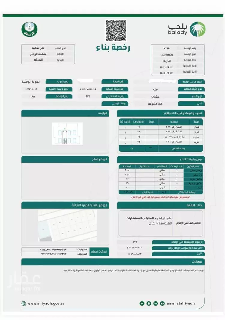 Land for Sale in Al Kharj Al Safaa