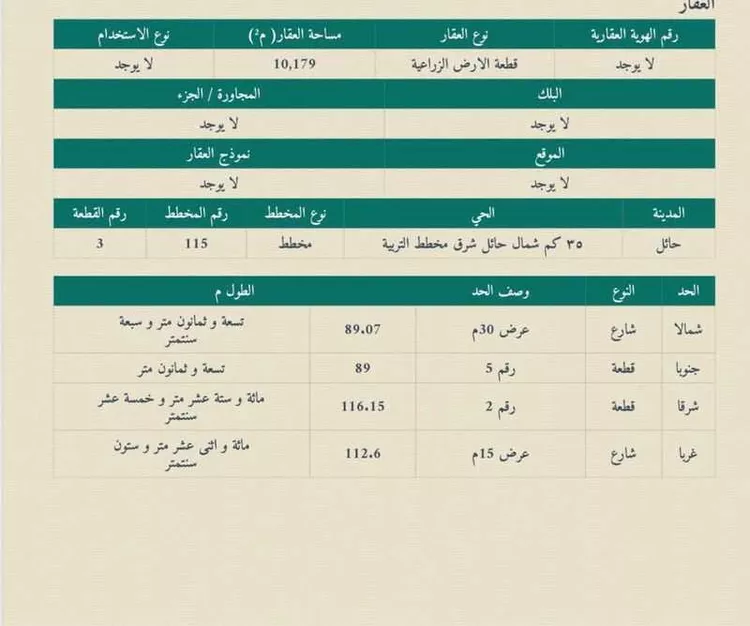 Land for Sale in Hail An Nasim صورة 4