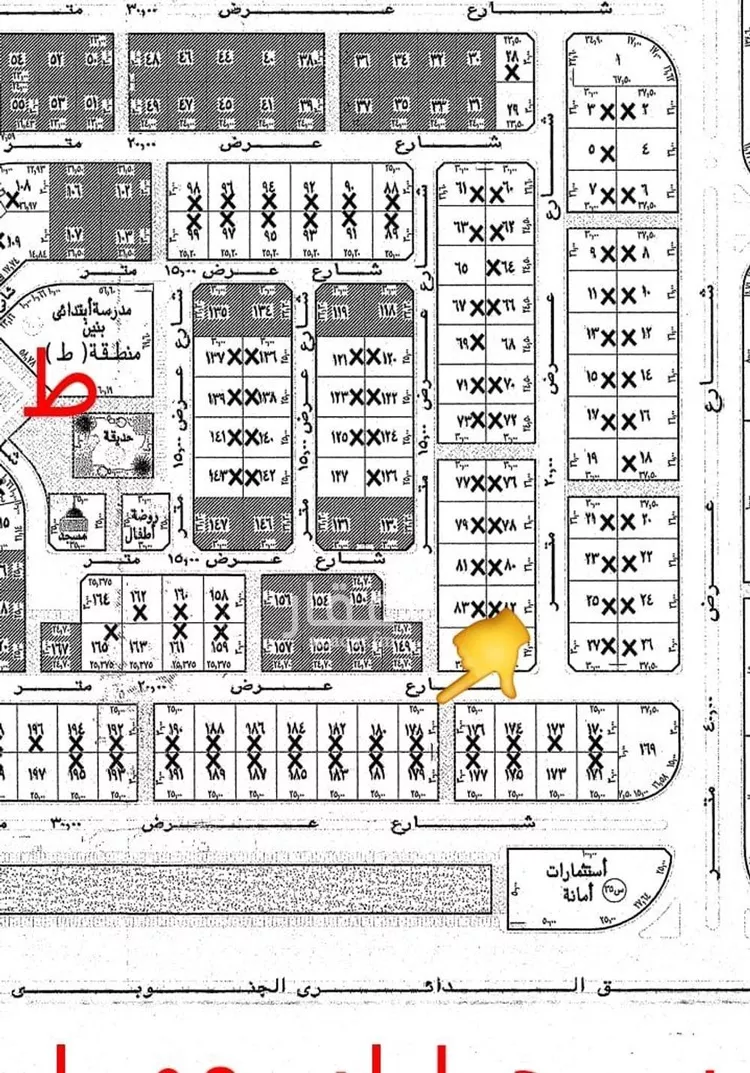 أرض للبيع في شارع القريه, حي الورود الثالث, مدينة الاحساء, المنطقة الشرقية