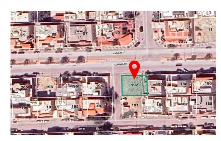 أرض للبيع في شارع الاصمعي, مدينة الظهران, المنطقة الشرقية صورة 2