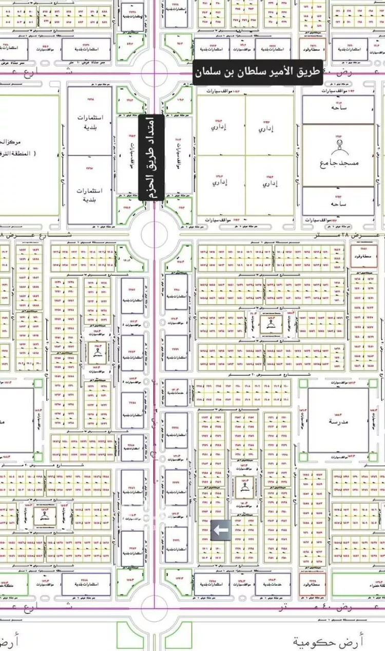 Land for Sale in Al Majmaah King Abdullah