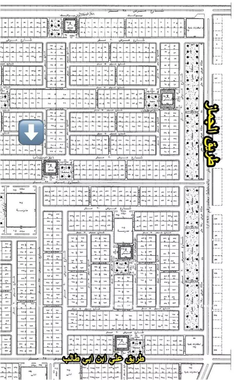 أرض للبيع في شارع محمد الجامي, حي الروضة, مدينة المجمعة, منطقة الرياض