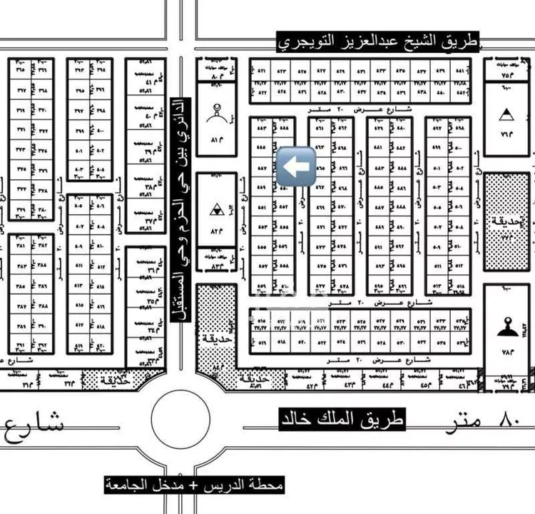 أرض للبيع في شارع يوسف بن عبدالملك, حي المستقبل, مدينة المجمعة, منطقة الرياض