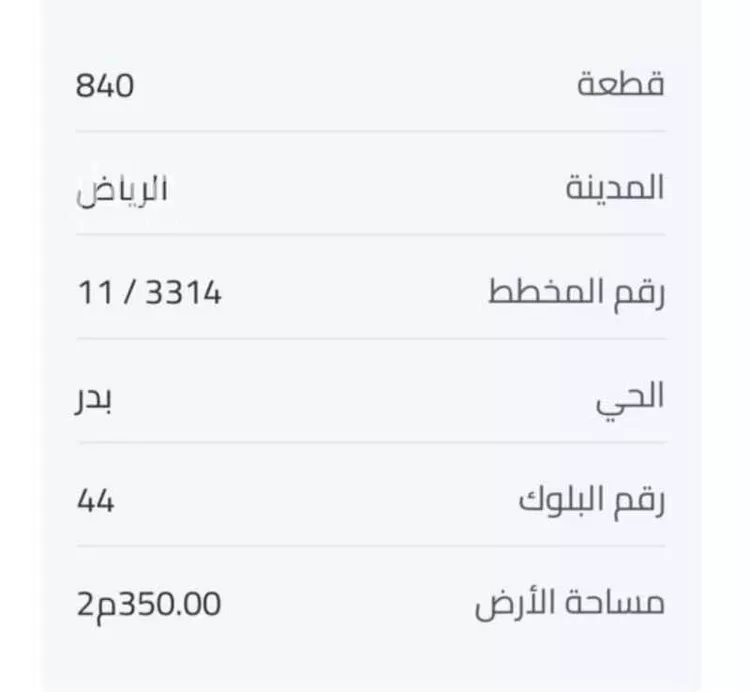 أرض للبيع في شارع بدر, حي بدر, مدينة الرياض, منطقة الرياض صورة 4