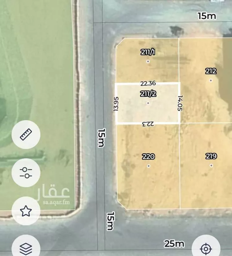 أرض للبيع في شارع عكاظ, حي عكاظ, مدينة الرياض, منطقة الرياض صورة 2