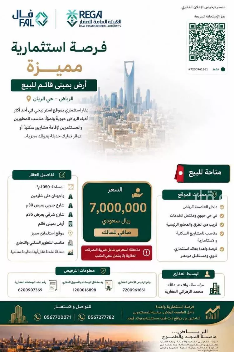 Building for Sale in Riyadh Ar Rayan