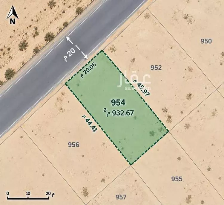 أرض للبيع في شارع 000000, حي غياضة, مدينة الخرج, منطقة الرياض 2