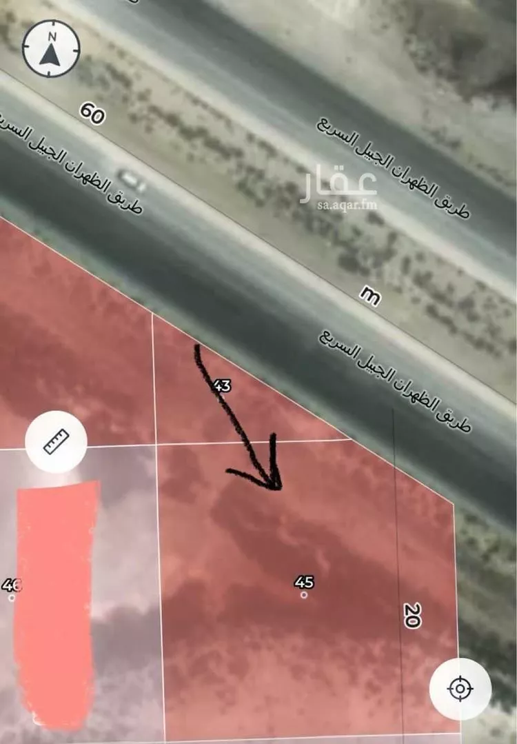 أرض للإيجار في شارع 100, مدينة الجبيل, المنطقة الشرقية