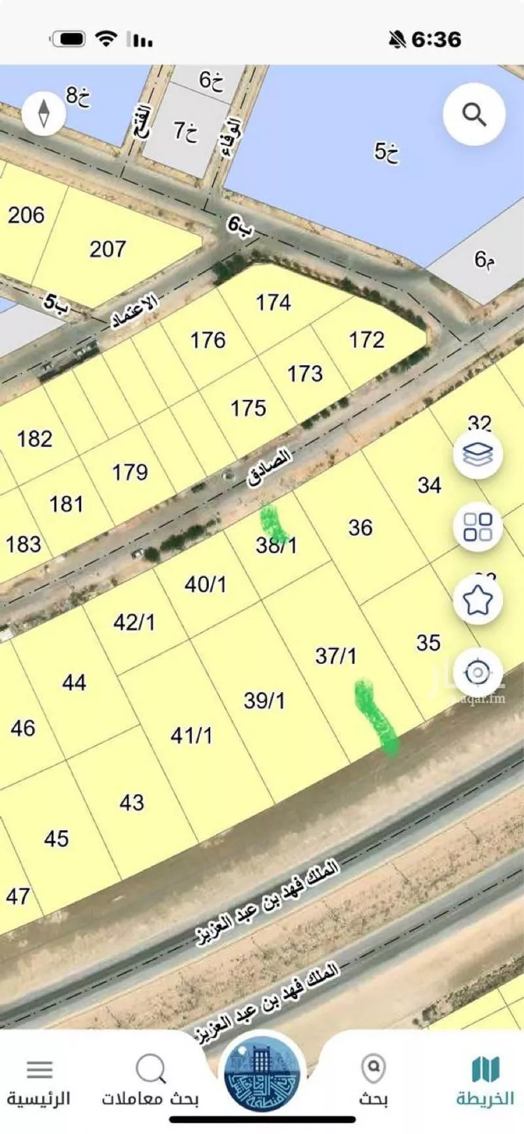 أرض للبيع في شارع الملك فهد ابن عبدالعزيز , حي العقيق, مدينة الخبر, المنطقة الشرقية