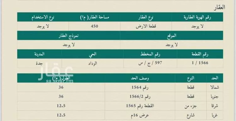 أرض للبيع في ذهبان ، جدة صورة 2