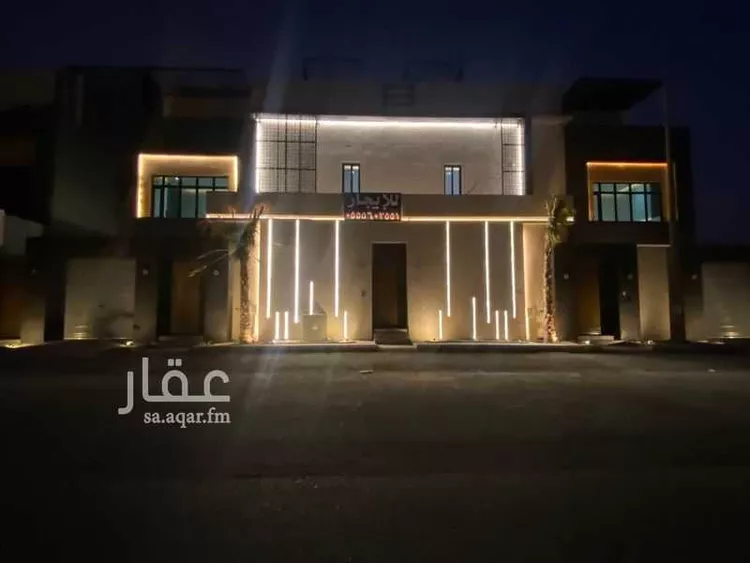 فيلا للإيجار في شارع إبراهيم بن أبي موسي الأشعري, حي القيروان, مدينة الرياض, منطقة الرياض
