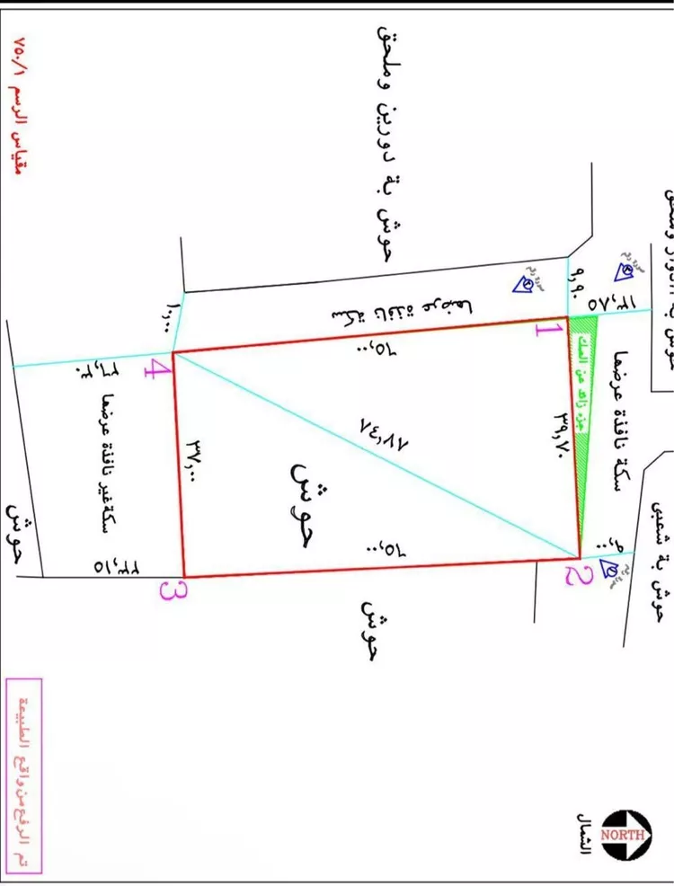 أرض للبيع في شارع الكر, حي ابوحجاره, مدينة مكة المكرمة - ابوحجاره, منطقة مكة المكرمة