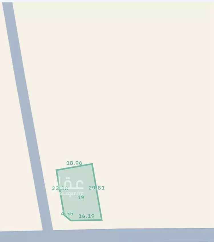 أرض للبيع في شارع القدسيه ، حي الودي ، حائل ، منطقة حائل صورة 2