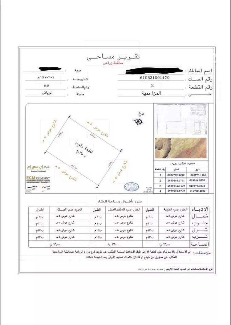 Land for Sale in Al Muzahimiyah Al Hada صورة 4