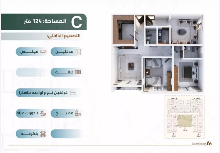 شقة للبيع في حي السيف, مدينة الدمام, المنطقة الشرقية 8