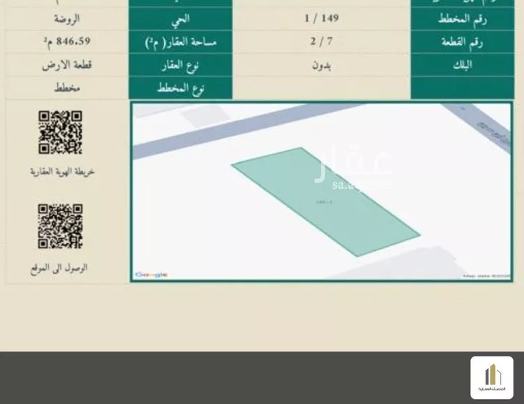 أرض للبيع في شارع ابن سرين, حي الروضة, مدينة الدمام, المنطقة الشرقية