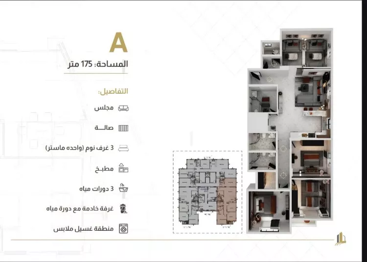 شقة للبيع في شارع 8 السيف, حي السيف, مدينة الدمام, المنطقة الشرقية صورة 2