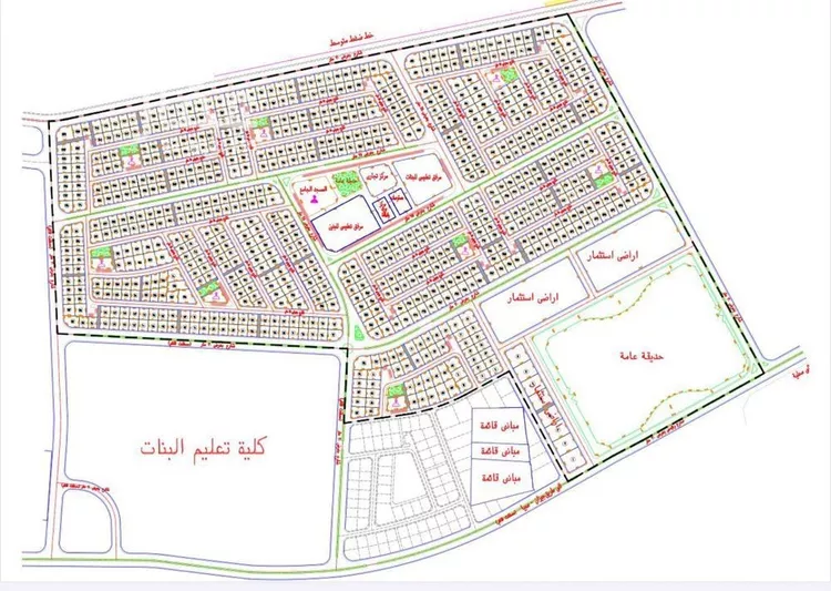أرض للبيع في شارع الحديدة, حي النور, مدينة جازان, منطقة جازان