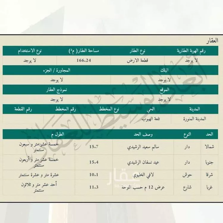 عمارة للبيع في شارع عبدالله ابن مسافع القرشي, حي التلعة, مدينة المدينه المنوره, منطقة المدينة المنورة صورة 5