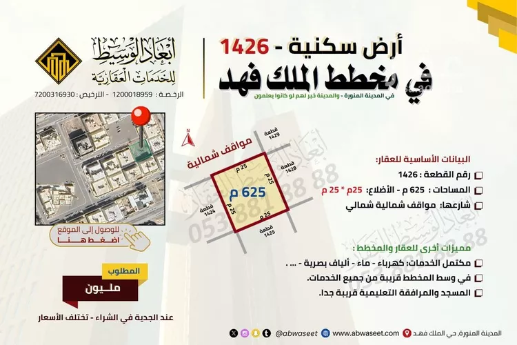 أرض للبيع في شارع ابو طالب احمد, حي الدويخلة, مدينة المدينة المنورة, منطقة المدينة المنورة 10
