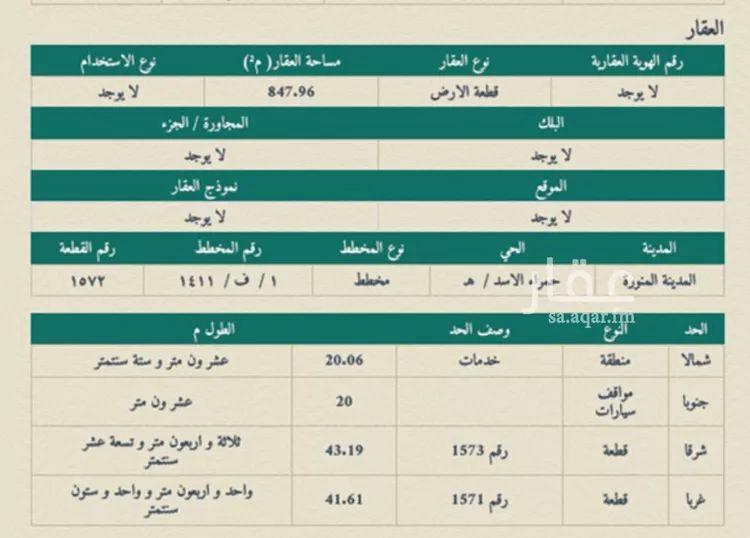 أرض للبيع في شارع يزيد بن ضرار, حي الصناعية, مدينة المدينة المنورة, منطقة المدينة المنورة صورة 3