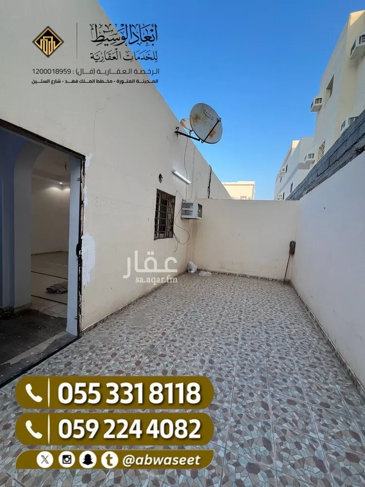 استراحة للإيجار في شارع عمرو ابن معبد الازعر الاوسي, حي الملك فهد, مدينة المدينة المنورة, منطقة المدينة المنورة صورة 5