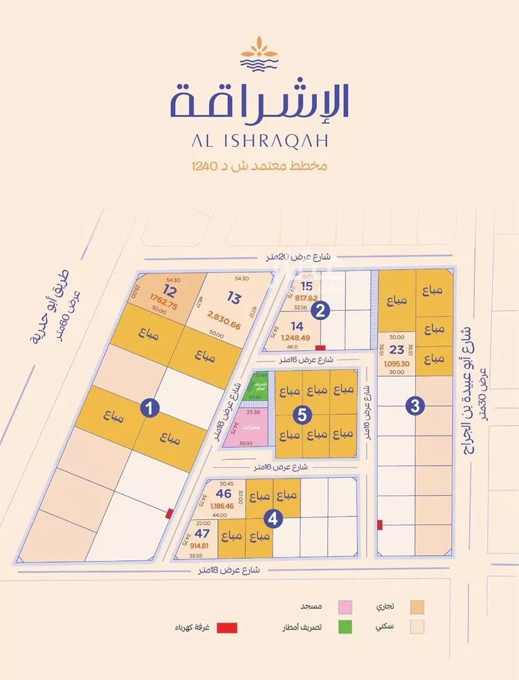 أرض للبيع في شارع عبدالملك العصامي, حي المنار, مدينة الدمام, المنطقة الشرقية