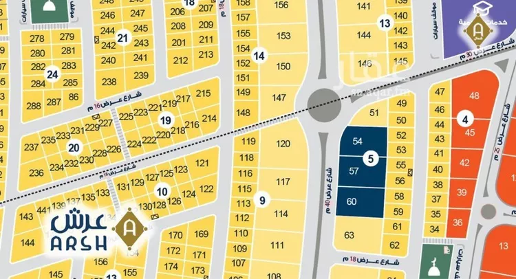 أرض للبيع في شارع الدره, حي البحر, مدينة الخبر, المنطقة الشرقية