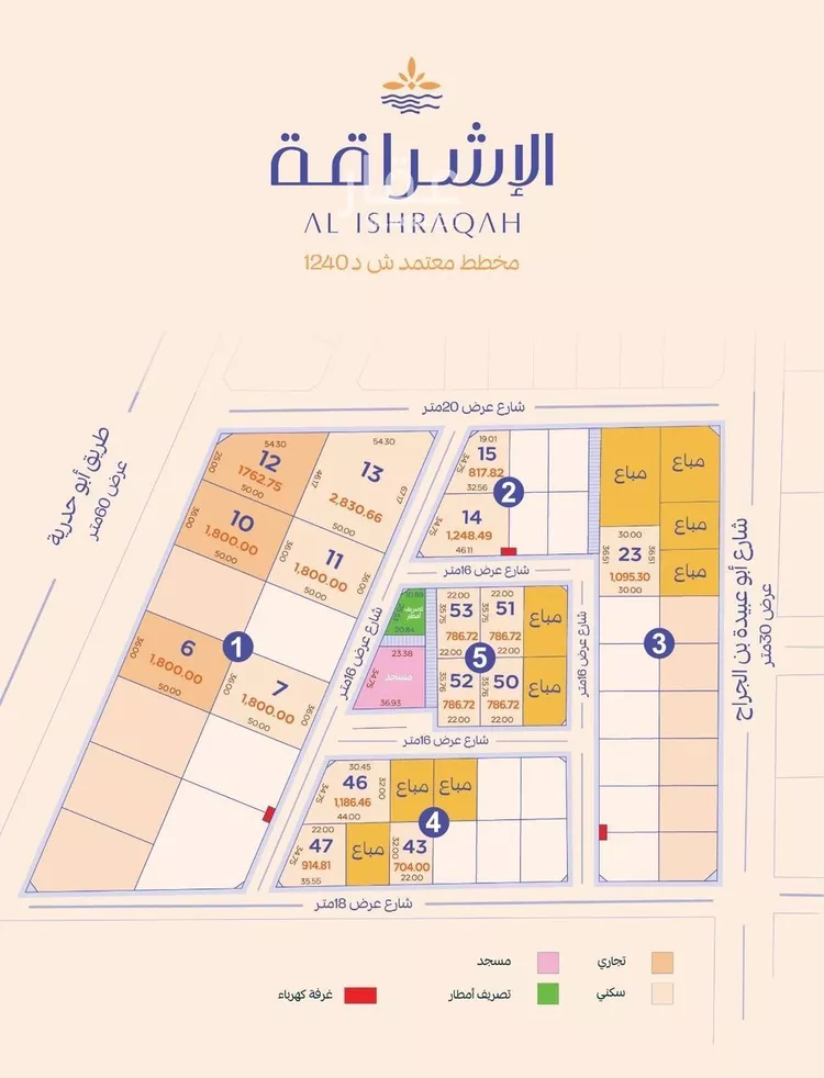 أرض للبيع في شارع عبدالملك العصامي, حي المنار, مدينة الدمام, المنطقة الشرقية