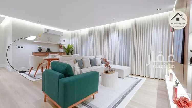 شقة للإيجار في شارع وادي الزرقاء, حي الندى, مدينة الرياض, منطقة الرياض صورة 2