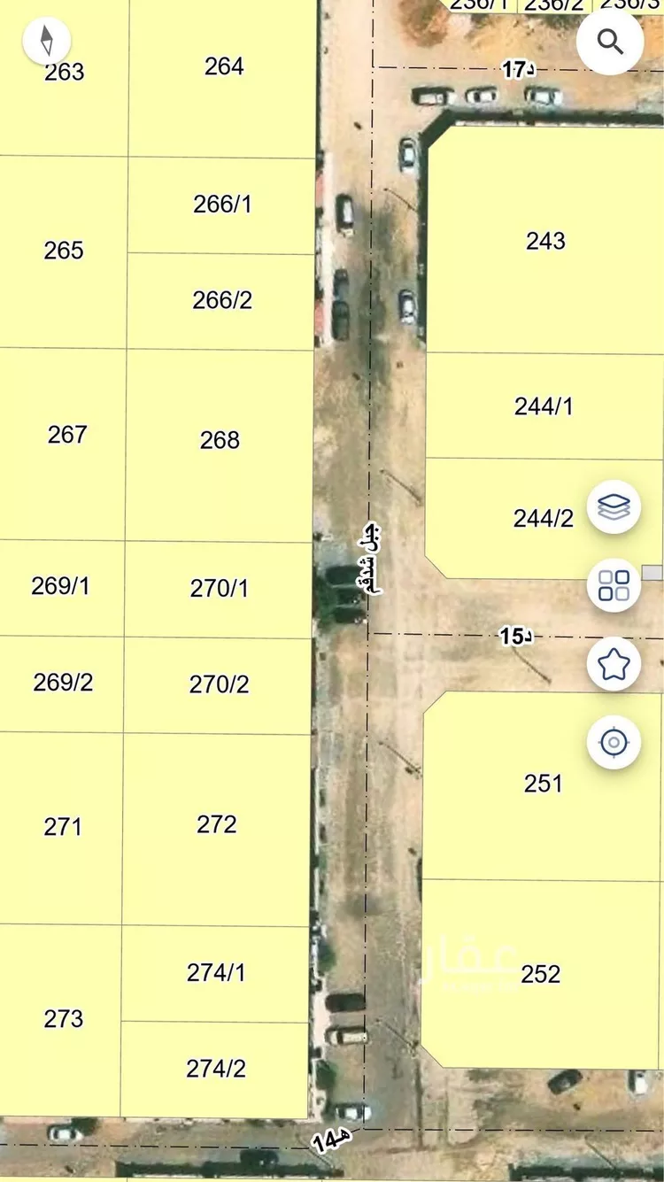 أرض للبيع في شارع جبل شدقم, حي الصواري, مدينة الخبر, المنطقة الشرقية صورة 5