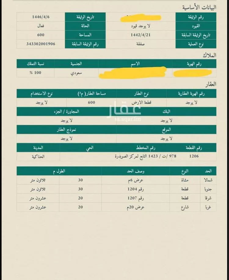 أرض للبيع في الصويدرة ، منطقة المدينة المنورة