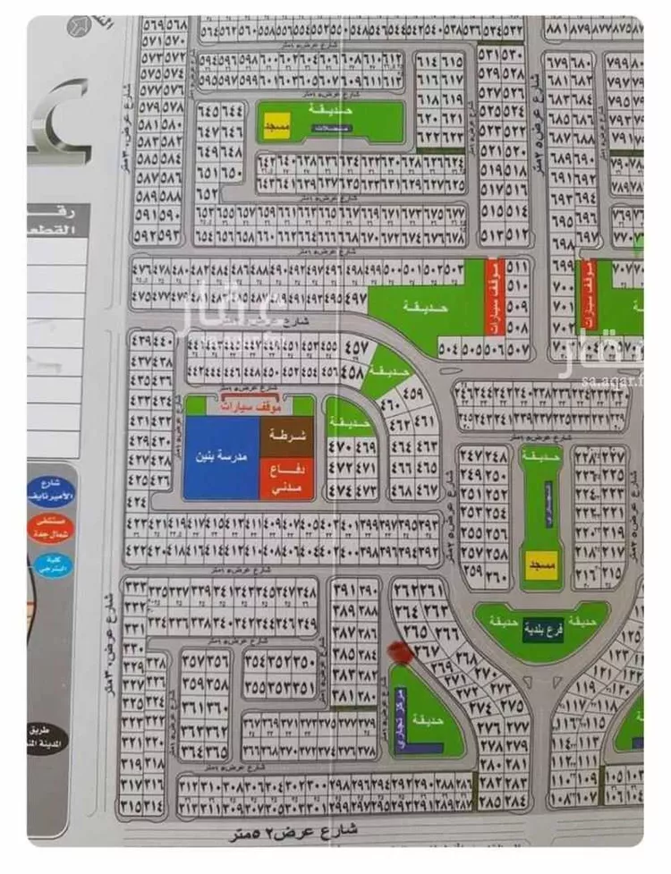 أرض للبيع في شارع عين الرمة, حي الأمواج, مدينة جدة, منطقة مكة المكرمة صورة 2
